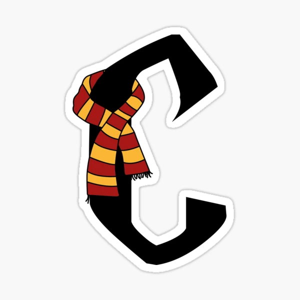 Letter C first name harry p house lion gold yellow red wizard