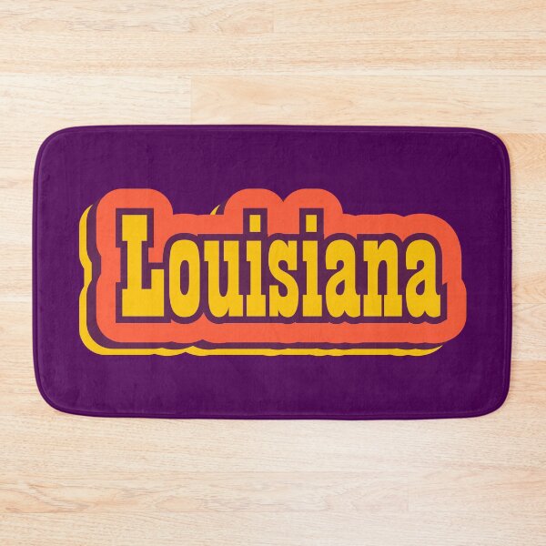 Item preview, Louisiana State of America Retro Typography designed and sold by ArtNoveltee.