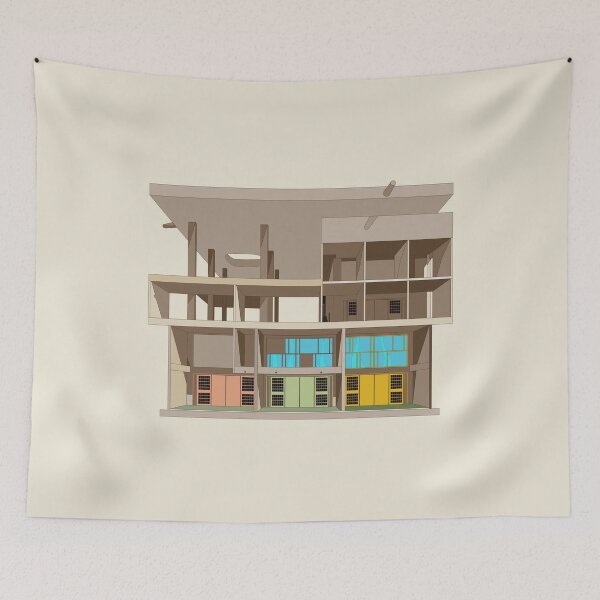 Item preview, Le Corbusier's Villa Shodhan: Fusion of Form and Function designed and sold by Boogosh.
