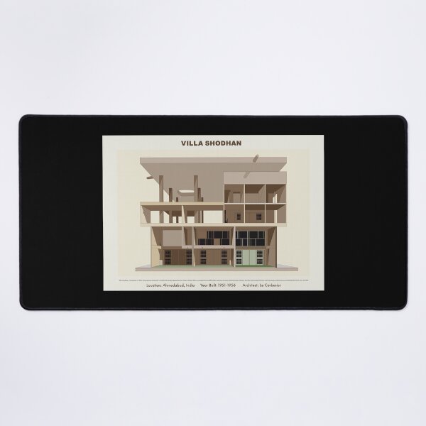 Item preview, Le Corbusier's Villa Shodhan: Fusion of Form and Function designed and sold by Boogosh.