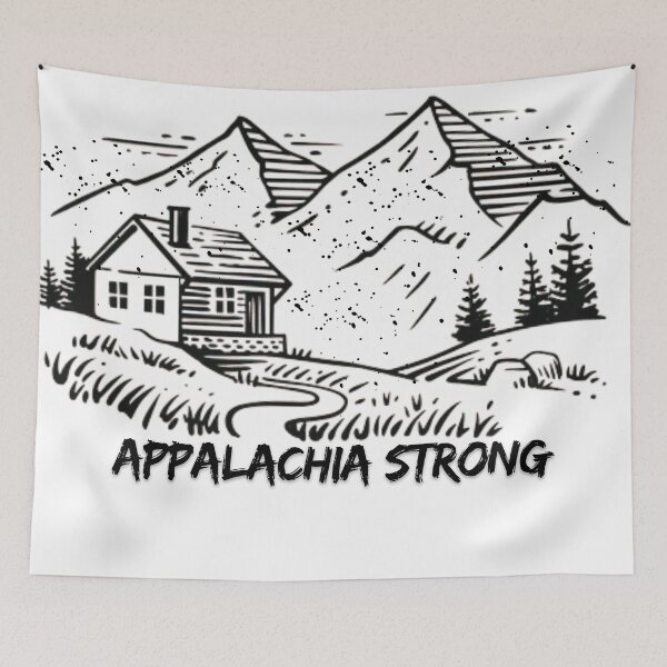 Item preview, appalachia strong. Mountain Resilience. designed and sold by swiftbinaries.