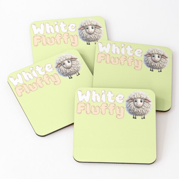 Item preview, White Fluffy. designed and sold by KrisDry.