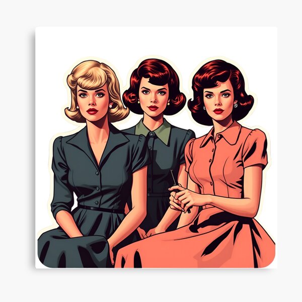 Item preview, Vintage Stepford Wives Aesthetic – Eerie Suburban Glamour designed and sold by Karunjasrotia.