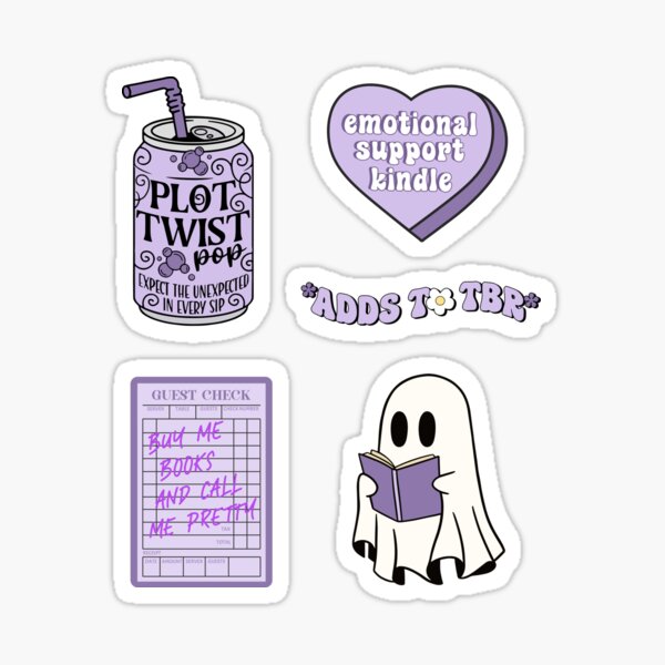 Item preview, Purple Bookish Pack designed and sold by StickyBook.