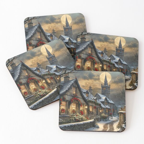 Item preview, Pretty Christmas Scene  designed and sold by Beverley  Watson.