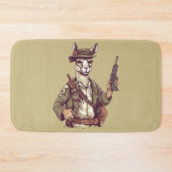 Item preview, Gangsta llama designed and sold by Amir Faysal.
