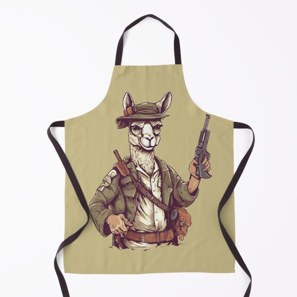 Item preview, Gangsta llama designed and sold by Amir Faysal.