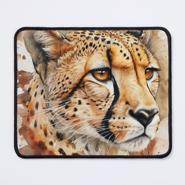 Item preview, Majestic Cheetah: Watercolor Portrait designed and sold by Dipab121.