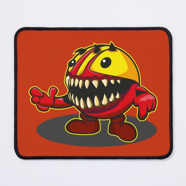 Item preview, Red monster that eats pills and travels a maze designed and sold by MerlinWear.