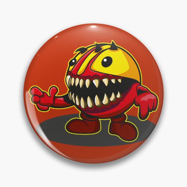 Item preview, Red monster that eats pills and travels a maze designed and sold by MerlinWear.