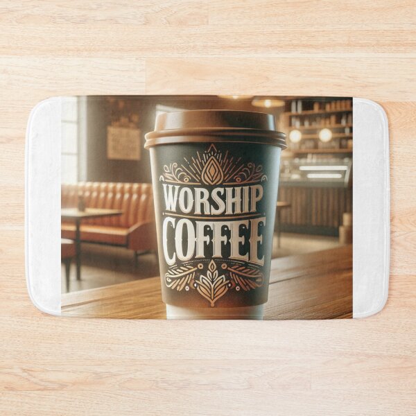 Item preview, Coffee Worshipper | Funny Coffee Quote Design designed and sold by dreambigdrive38.