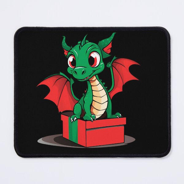 Item preview, Holiday Magic: Dragon’s Christmas Surprise designed and sold by PETS ABC.