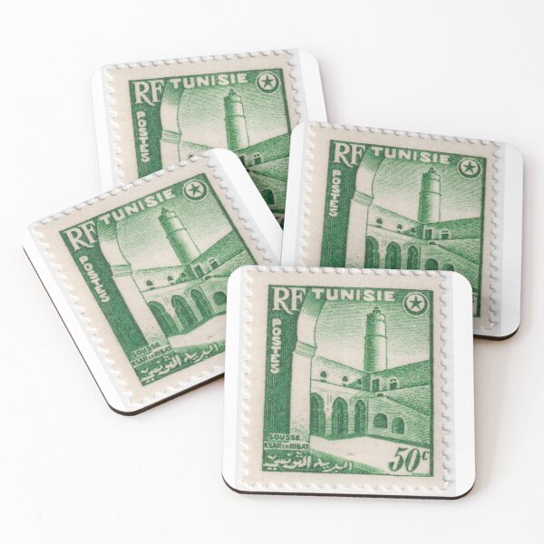 Item preview, Sousse, Tunisia Stamp, 1954 designed and sold by rogerstrawberry.