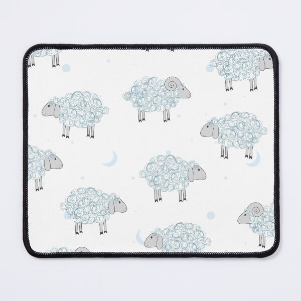 Item preview, Minimalist Blue Moon Sheep Pattern designed and sold by successmom.