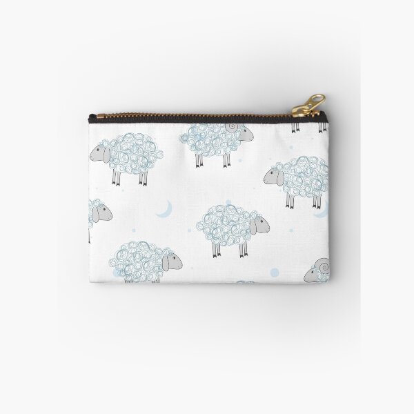 Item preview, Minimalist Blue Moon Sheep Pattern designed and sold by successmom.