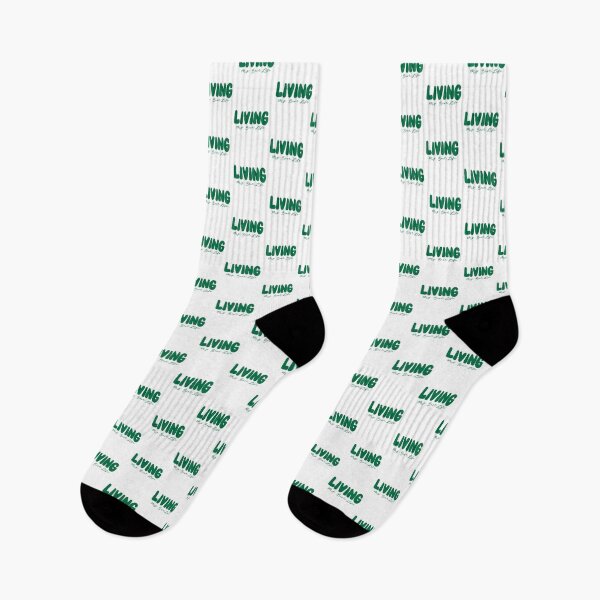 Item preview, Living My Best Life Saying designed and sold by SpiritualVision.