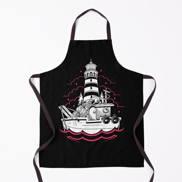 Item preview, Boat & Lighthouse designed and sold by AlundrART.