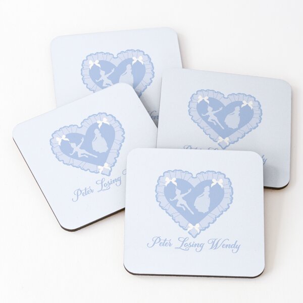 Item preview, Peter Losing Wendy Heart - Blue  designed and sold by coquettecat.