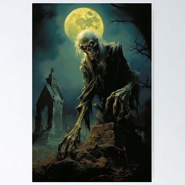 Item preview, Undead Shadows Dancing Through Ancient Burial Ground designed and sold by Peter's Big Shop.