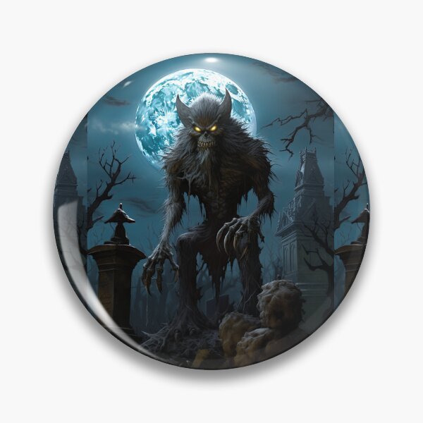 Item preview, Moonlit Horrors Rising From Cemetery Shadow Depths designed and sold by Piotrek0001.