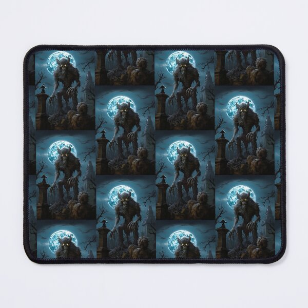 Item preview, Moonlit Horrors Rising From Cemetery Shadow Depths designed and sold by Piotrek0001.