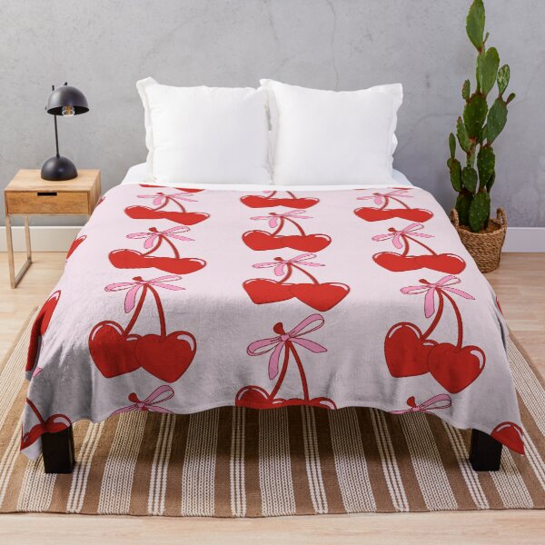Item preview, Red cherries with bow. Coquette. designed and sold by CoCoArt-Ua.