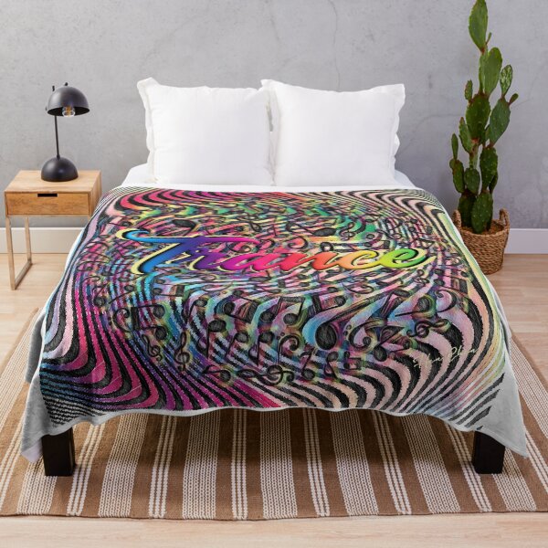 Item preview, Psychedelic music notes trance designed and sold by Hen-C-Art.