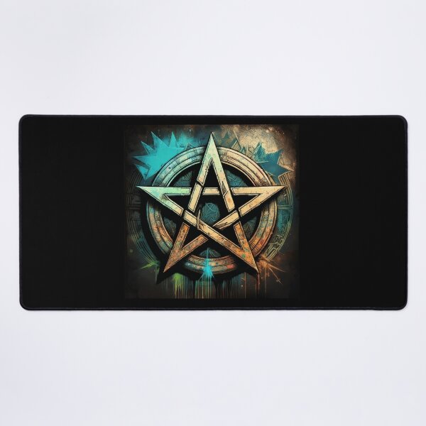 Aperçu de l'œuvre Talisman Pentacle Pentacle créée et vendue par Boxing Kangaroo Retail Company.