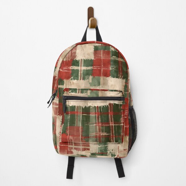 Item preview, Grunge Distressed Christmas Plaid designed and sold by gjsart.