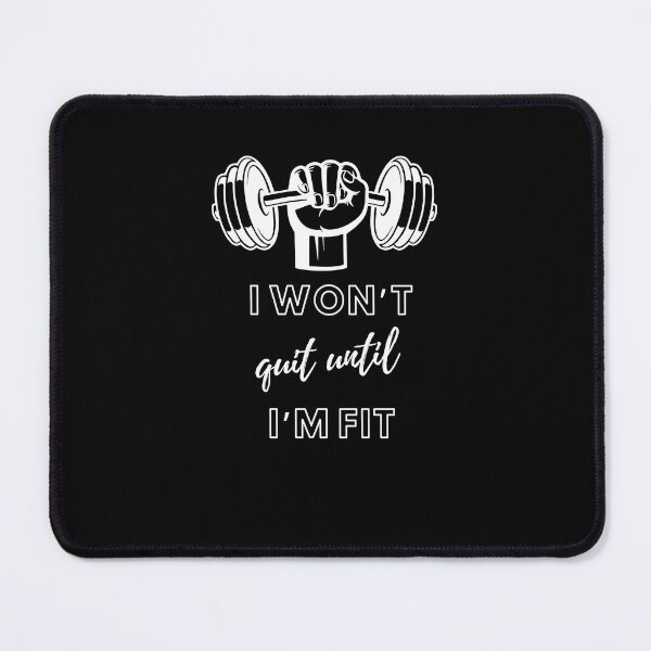 Item preview, I won’t quit until i’m fit v2 designed and sold by Kingkham-Design.