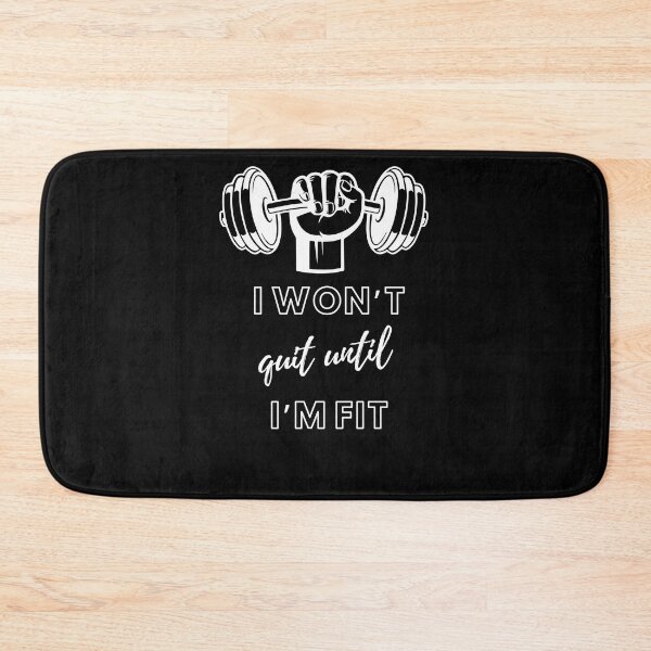 Item preview, I won’t quit until i’m fit v2 designed and sold by Kingkham-Design.