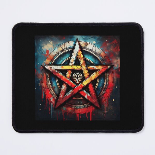 Aperçu de l'œuvre Talisman Pentacle Pentacle créée et vendue par Boxing Kangaroo Retail Company.