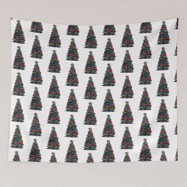 Item preview, Bookish Christmas Tree designed and sold by printmala.