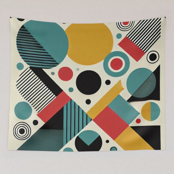 Item preview, Bold Abstract Geometric Pattern – Modern Art Design designed and sold by thoratsdesign.