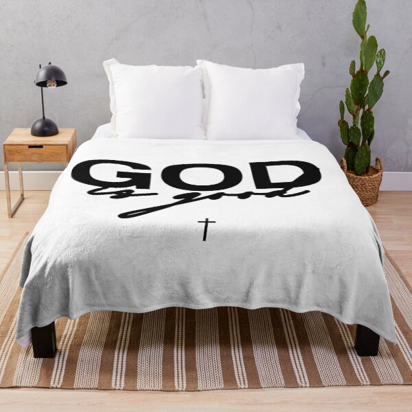 Item preview, God Is Good | Jesus | Faith And Art designed and sold by FaithAndArt.