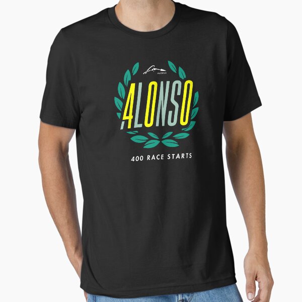 Vista previa del artículo con la obra «Fernando Alonso 400 homenaje a las 400 carreras inspiradas», diseñado y vendido por Pink Polar F1.