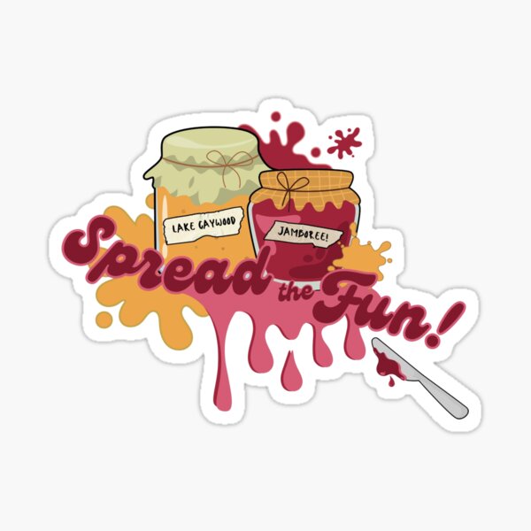 Lake Caywood Jamboree: Spread the Fun! Sticker