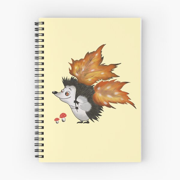Item preview, Cute hedgehog in autumn designed and sold by Irina Sokol.