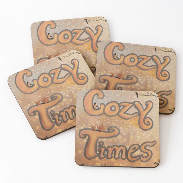 Item preview, Cozy Times in Fall with Sparkles designed and sold by Beyond the Lake.