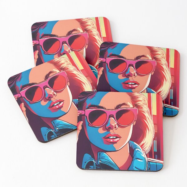 Item preview, Retro Girl 001 - 1980's School Kids - 80's Ad Classic designed and sold by QuarterMoon.