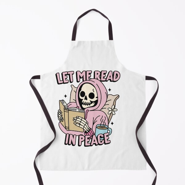 Item preview, Let me read in peace kindle bookish sticker designed and sold by Yaffa Store.