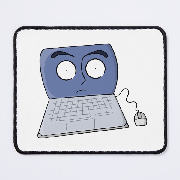 Item preview, Laptop with scared eyes designed and sold by shopdiego.