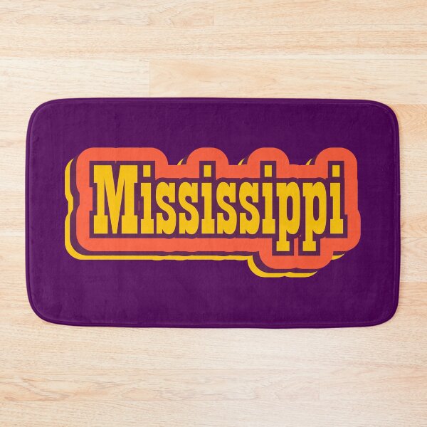 Item preview, Mississippi State of America Retro Typography designed and sold by ArtNoveltee.