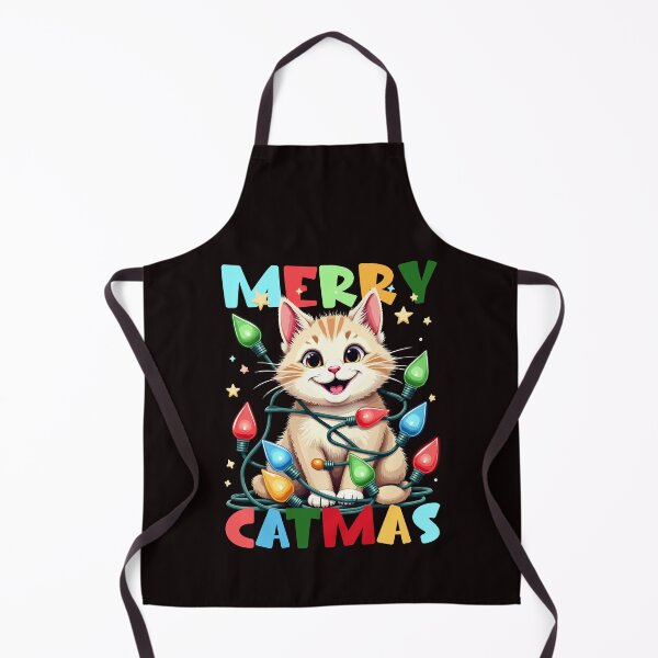 Item preview, Merry Catmas Cute Cat Lights for Pet Lovers Holiday designed and sold by AxelBrook.