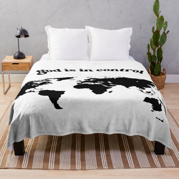 Item preview, God Is In Control | Jesus Art | Faith And Art designed and sold by FaithAndArt.