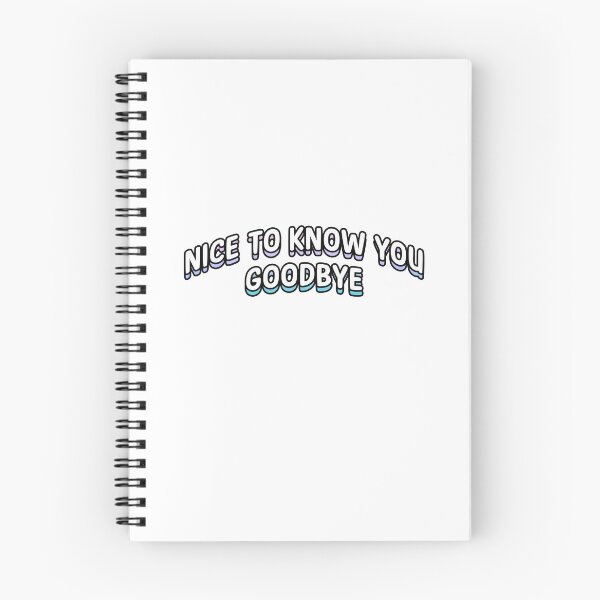Item preview, Nice to know you designed and sold by NotBadDesigns.