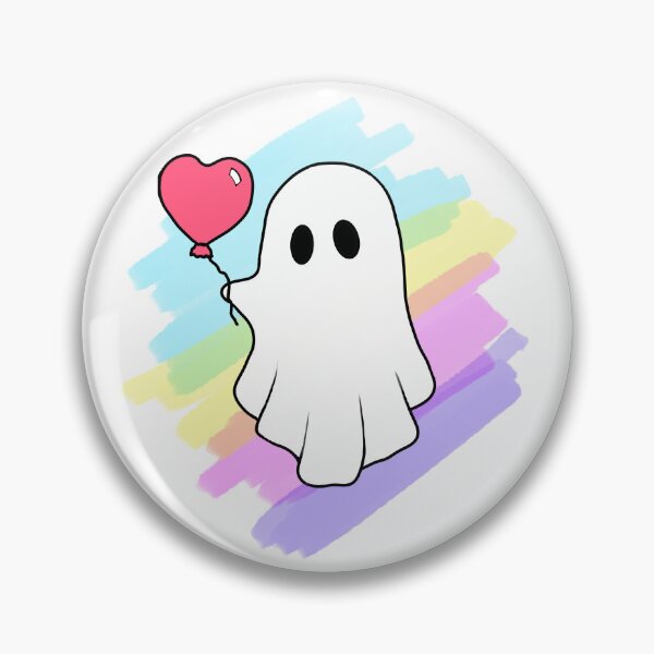 Item preview, Ghosty with a heart designed and sold by ickiskull.