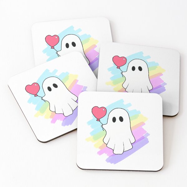Item preview, Ghosty with a heart designed and sold by ickiskull.