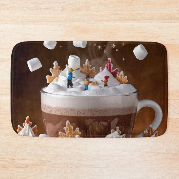 Item preview, Hot Chocolate Fantasy with Marshmallow Snow designed and sold by ZetaDream.