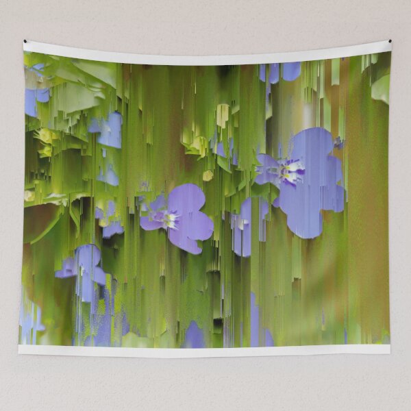 Item preview, Blue Flowers designed and sold by lifecolorsandme.